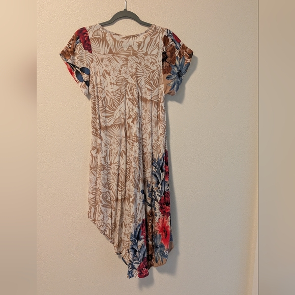 Exist Floral Asymmetrical Hem Dress - Picture 2 of 6